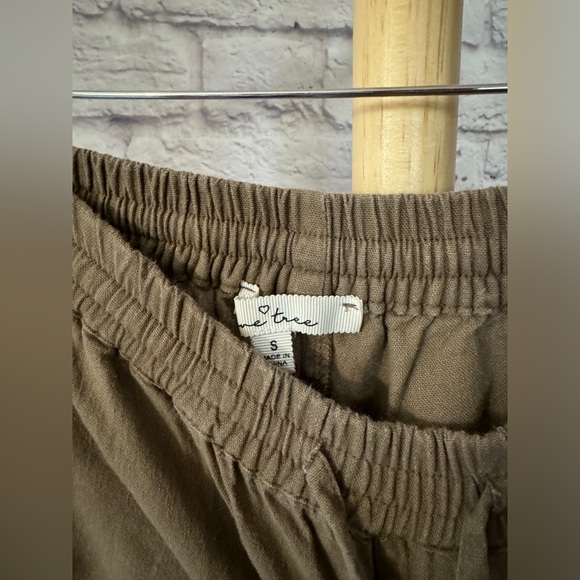 Linen cargo jogger pants - Picture 8 of 10